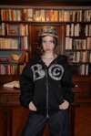 BC logo zip hoodie