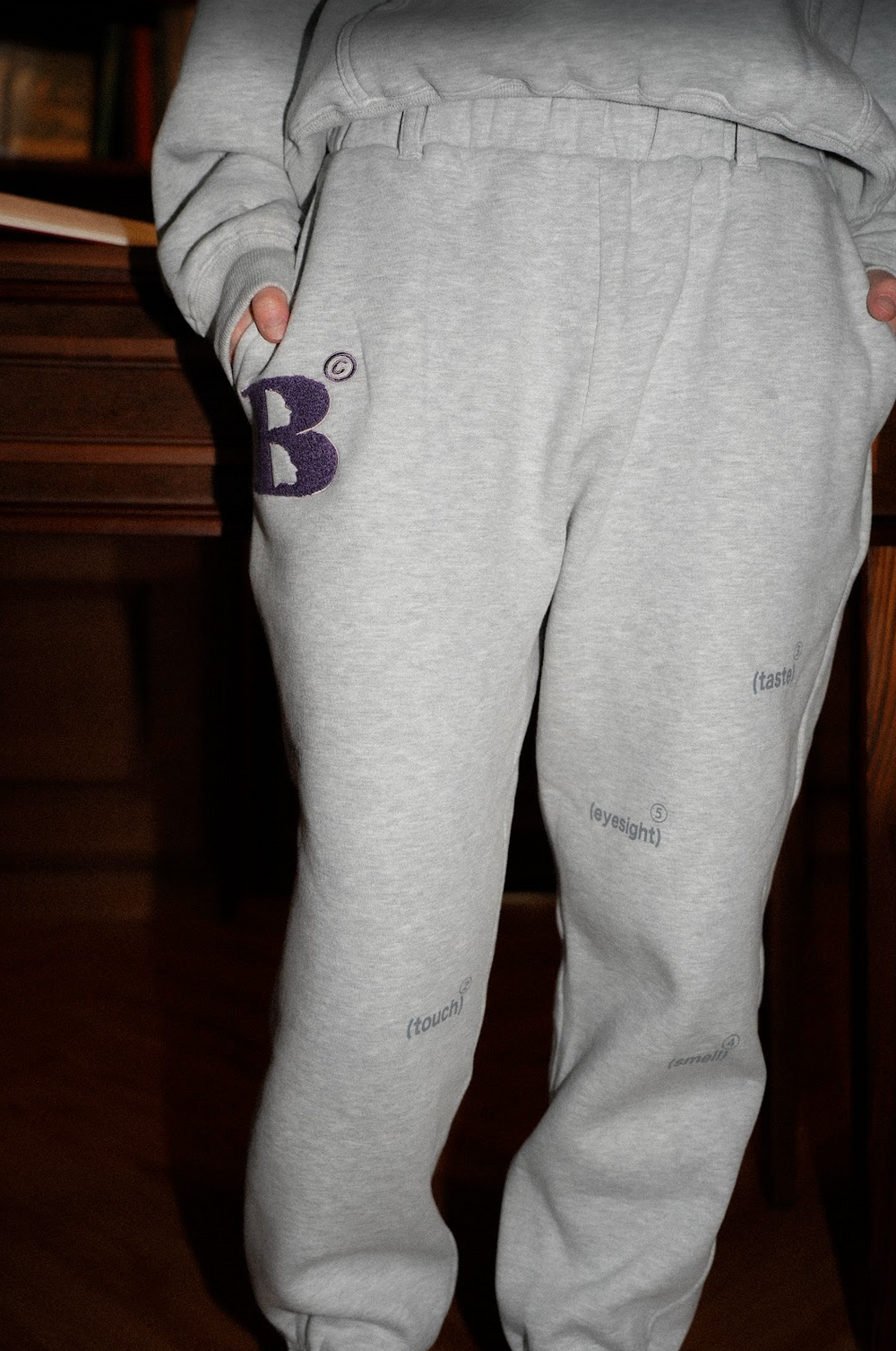 B logo sweat pants – YZ
