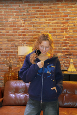 리버시블 집 후디 