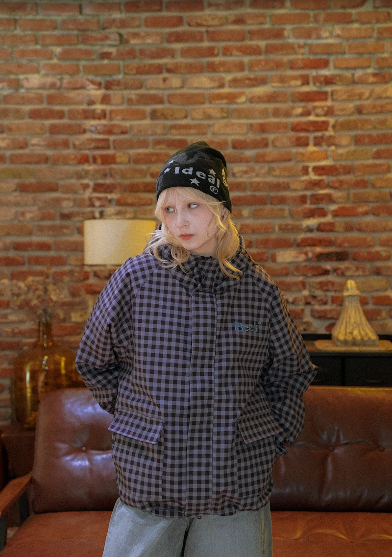 Reversible nylon zip hoodie – YZ