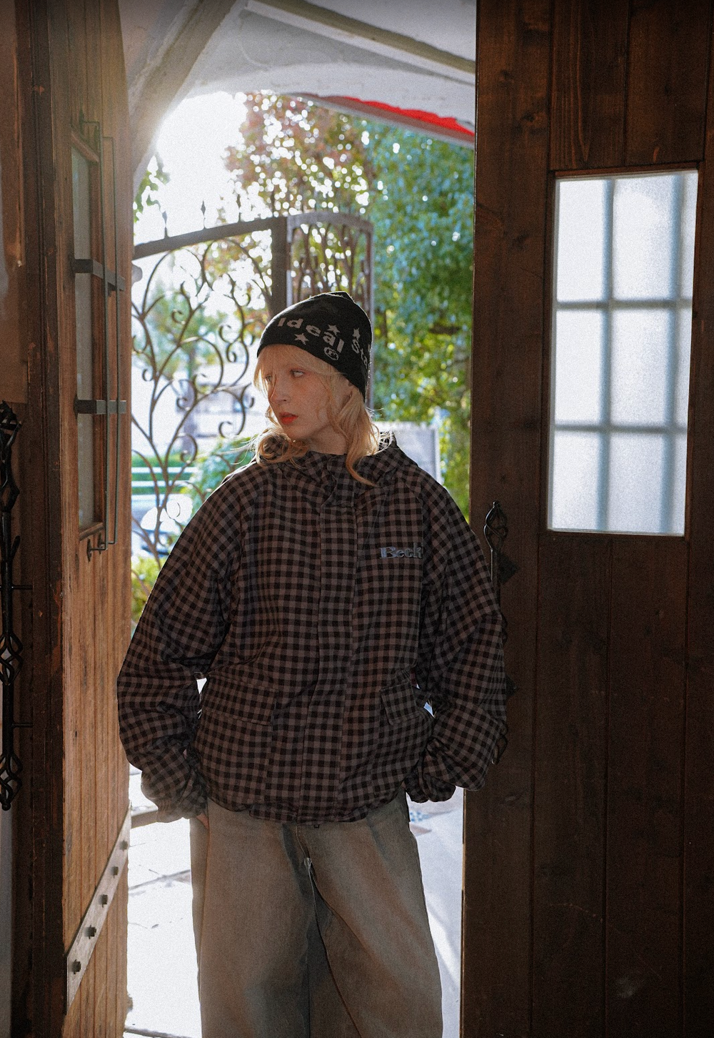 Reversible nylon zip hoodie – YZ