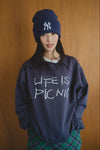 Shesaidthat×common gull products. Nice to meet you. “life is picnic sweat”