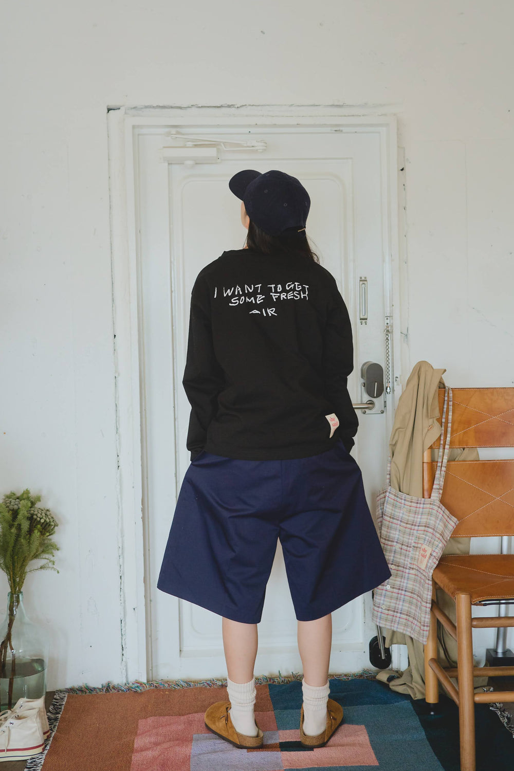 shesaidthat×common gull products. 初めまして。” long sleeve tee” – YZ