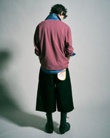 [Dickies®︎ × CAMPHORWOOD] LAYERED BOXER CUT-OFF WIDE CHINO SHORTS 