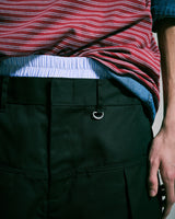 [Dickies®︎ × CAMPHORWOOD] LAYERED BOXER CUT-OFF WIDE CHINO SHORTS 