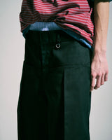 [Dickies®︎ × CAMPHORWOOD] LAYERED BOXER CUT-OFF WIDE CHINO SHORTS 