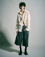 [Dickies®︎ × CAMPHORWOOD] LAYERED BOXER CUT-OFF WIDE CHINO SHORTS 