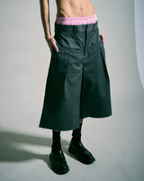 [Dickies®︎ × CAMPHORWOOD] LAYERED BOXER CUT-OFF WIDE CHINO SHORTS 