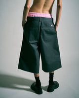 [Dickies®︎ × CAMPHORWOOD] LAYERED BOXER CUT-OFF WIDE CHINO SHORTS 