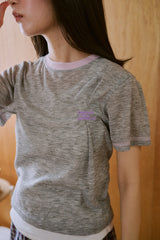 窓にぼんやり映る文字 "common gull products.