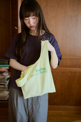 shesaidthat×common gull products. こんにちは、コーヒーでもどうですか？” bag ”