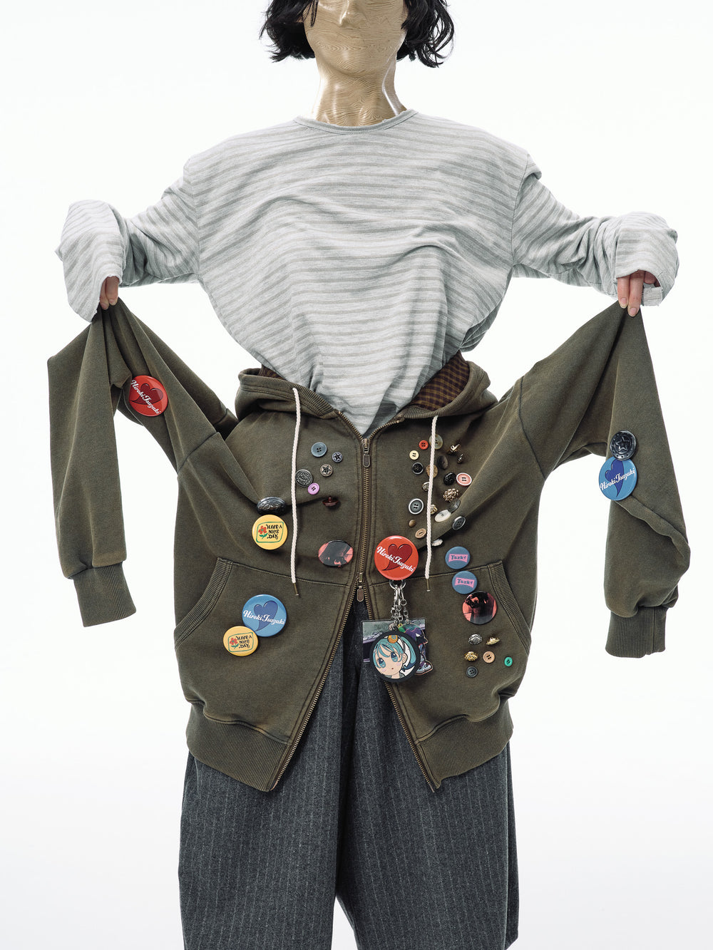 BORDER L/S TEE – YZ