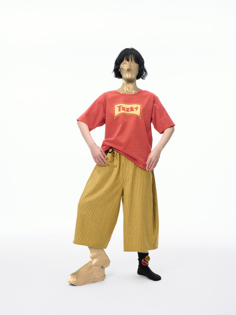 STRIPE BAGGY SHORTS/ HIROKI TSUZUKI メンズ HIROKI TSUZUKI