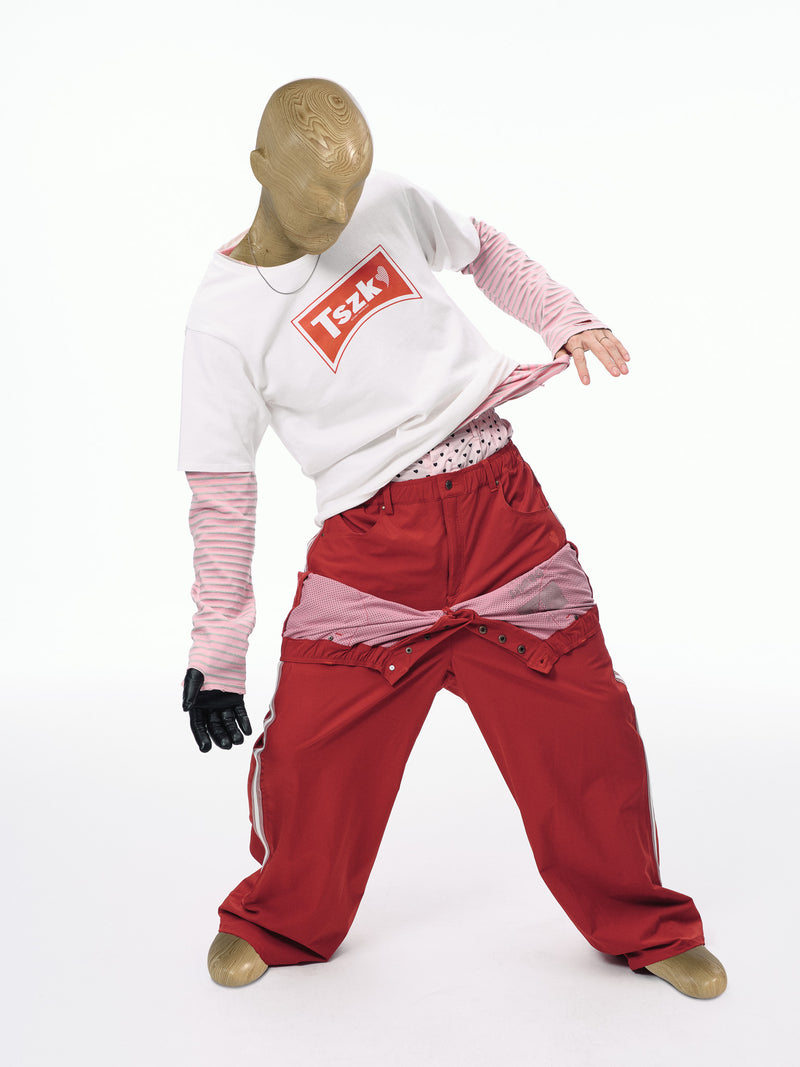 DOUBLE WAIST TRACK PANTS – YZ