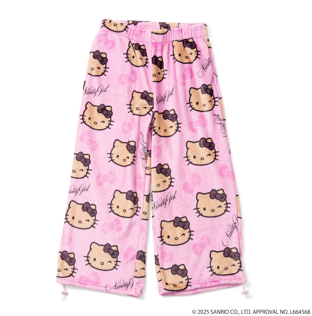 ルームウェア・パジャマ 9090 Girl x HELLO KITTY Gal Pants S size HELLO KITTY Mocomoco Gal Pants – YZ