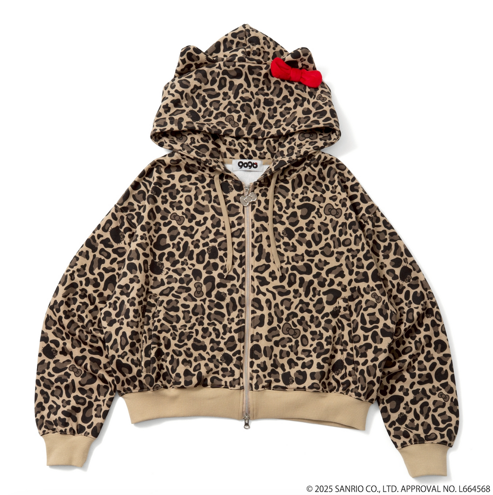HELLO KITTY Eared Zip Hoodie – YZ