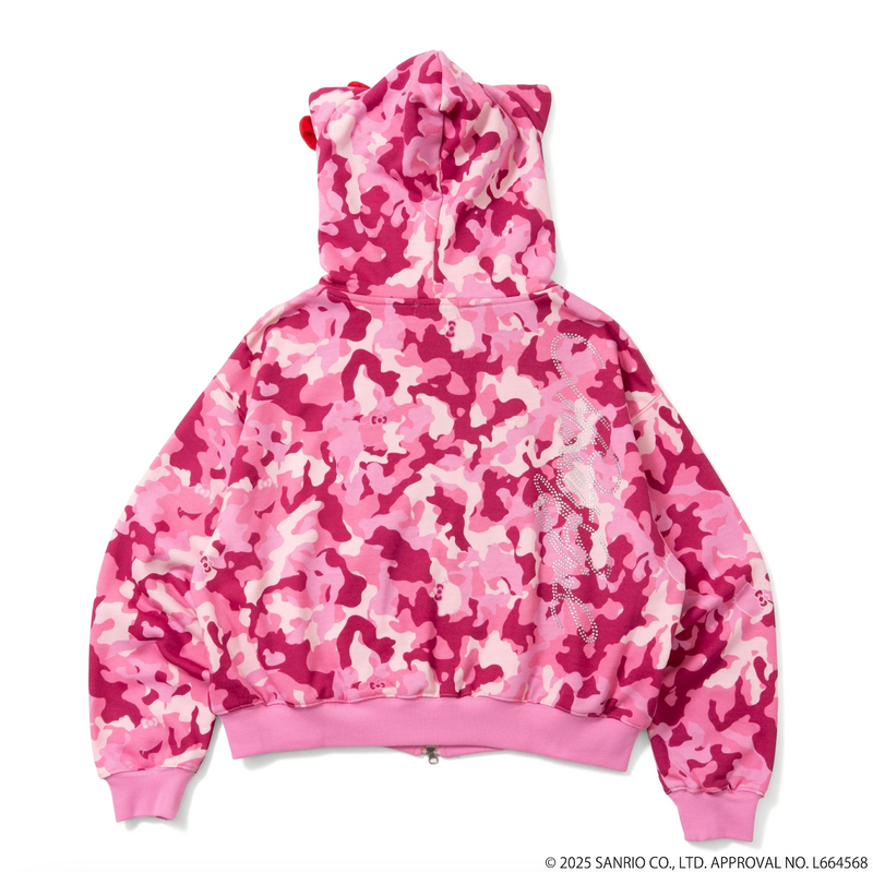 HELLO KITTY Eared Zip Hoodie – YZ