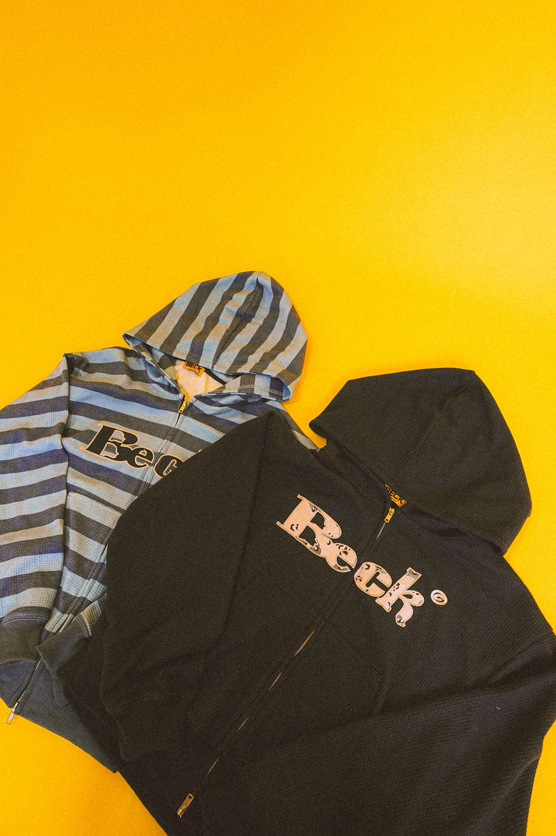 OG logo thermal zip hoodie – YZ