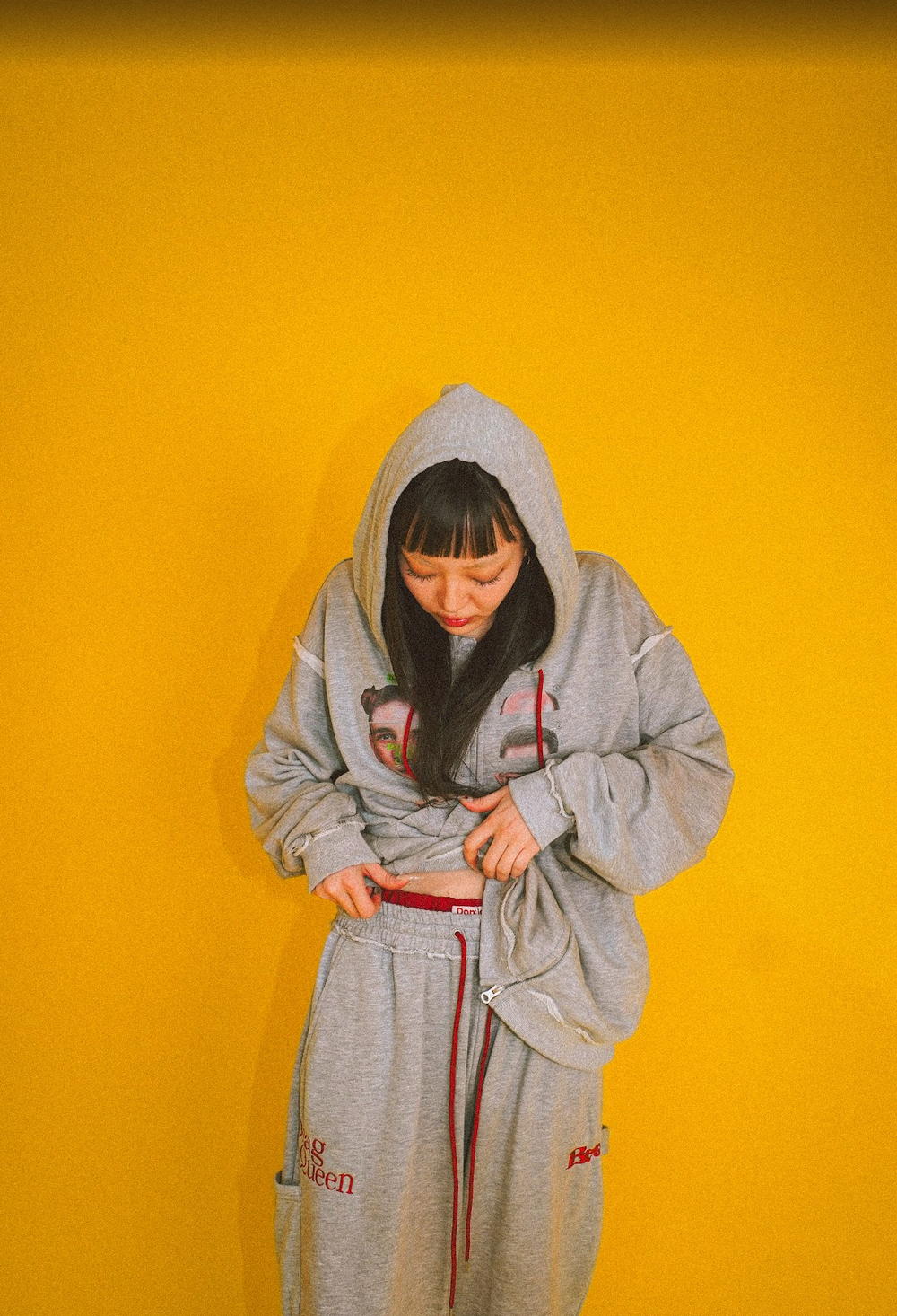 Drag Queen zip hoodie – YZ