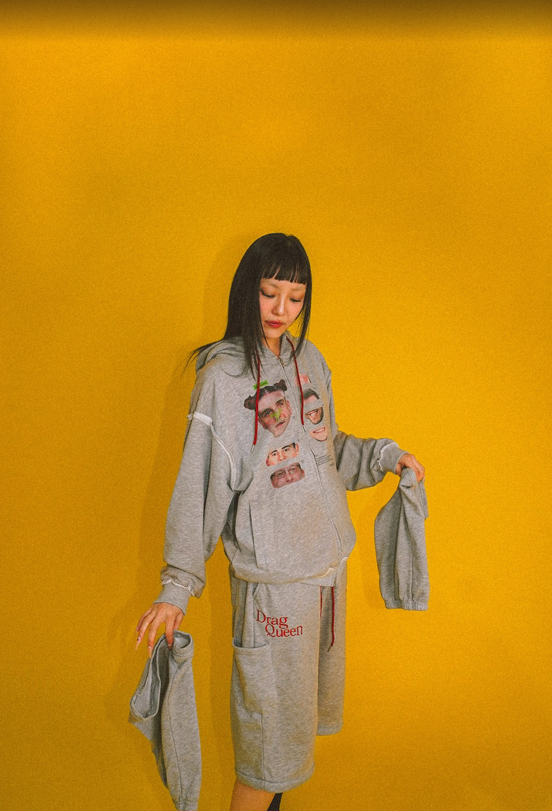 Drag Queen zip hoodie – YZ