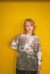 elderly couple thermal long Tee