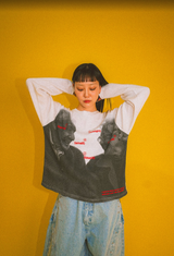 elderly couple thermal long Tee