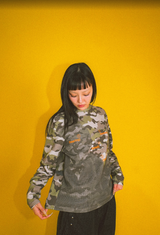 elderly couple thermal long Tee