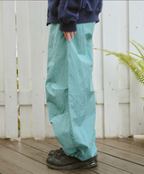 Ripstop Nylon Wide Pants