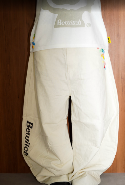 Round logo  work pants