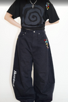 Round logo  work pants