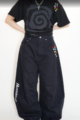 Round logo  work pants