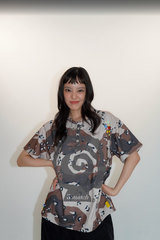 Round logo  thermal Tee