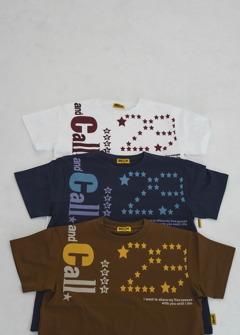 トップス Beck and call and call Tee – YZ