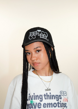 baseball logo cap
