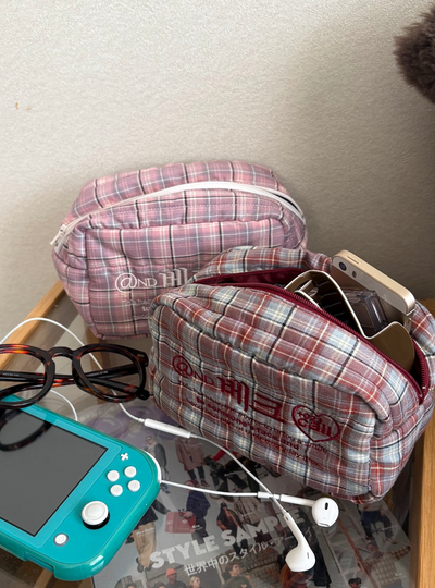 Baseball logo  check pouch