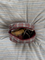 Baseball logo  check pouch