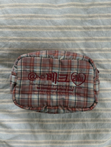 Baseball logo  check pouch