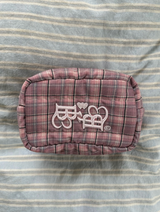 Baseball logo  check pouch