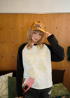 Patch raglan long tee