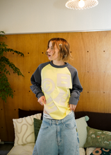 Patch raglan long tee