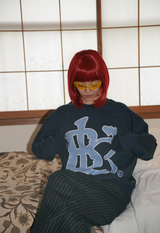 Baseball logo  damage sweat