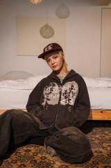 歲月之美拉鍊連帽外套 