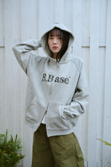 B.Base Assort Double-Zip Hoodie