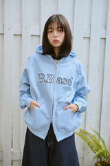 B.Base Assort Double-Zip Hoodie
