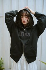 B.Base Assort Double-Zip Hoodie