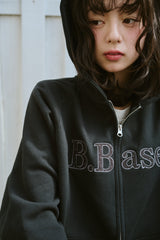 B.Base Assort Double-Zip Hoodie