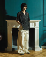FLOWER BIJOU SHEER H/S 셔츠 