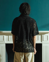 FLOWER BIJOU SHEER H/S 셔츠 