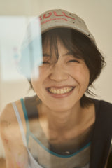 Rihikikomori-cap (polka dots)