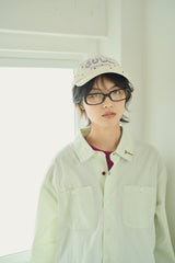 Rihikikomori-cap (polka dots)